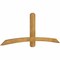 Ekena Millwork Bellingham Rough Sawn Timber Gable Bracket, Western Red Cedar, 84"W x 31"H x 4"D x 4"F, 9/12 Pitch GBW084X31X0404BEL00RWR - alternate 4